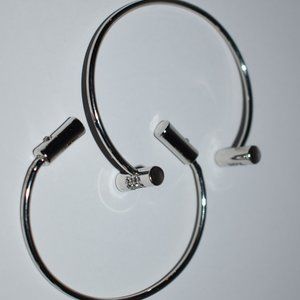 Statement Silver Bracelet -